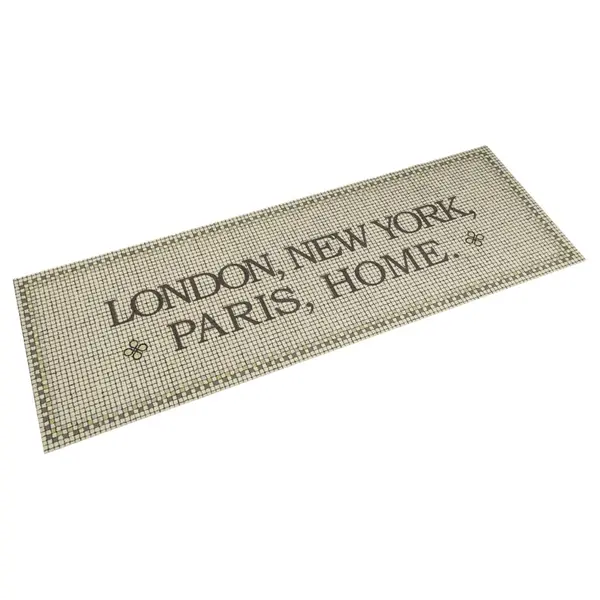 Gossi covor de bucatarie lavabil, capitale/home, 60x180 cm, catifea