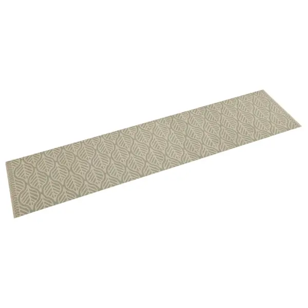 Gossi covor de bucatarie lavabil, model frunze, 60x300 cm, catifea