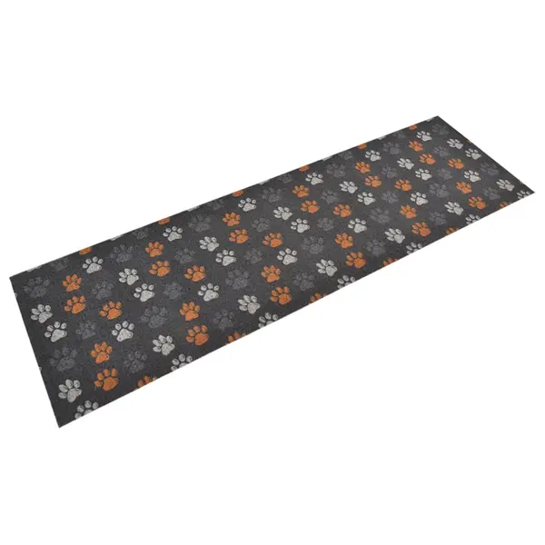 Gossi covor de bucatarie lavabil paws, 60x180cm, catifea