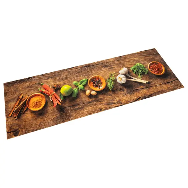 Gossi covor de bucatarie lavabil spices, 45x150 cm, catifea