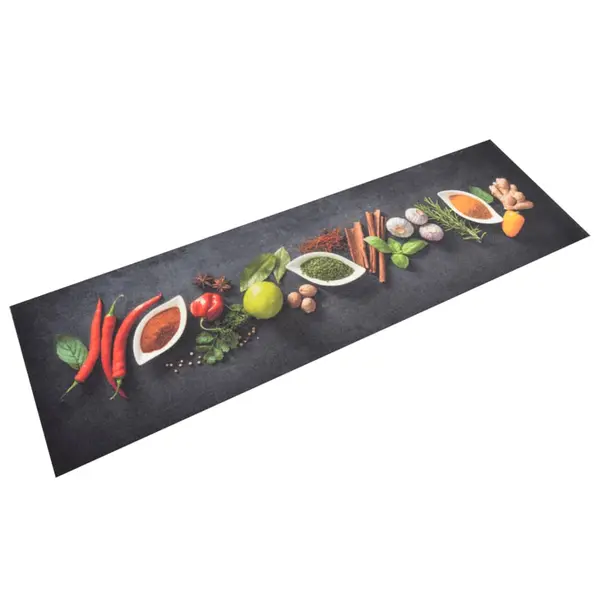 Gossi covor de bucatarie lavabil spices, 45x150 cm, catifea