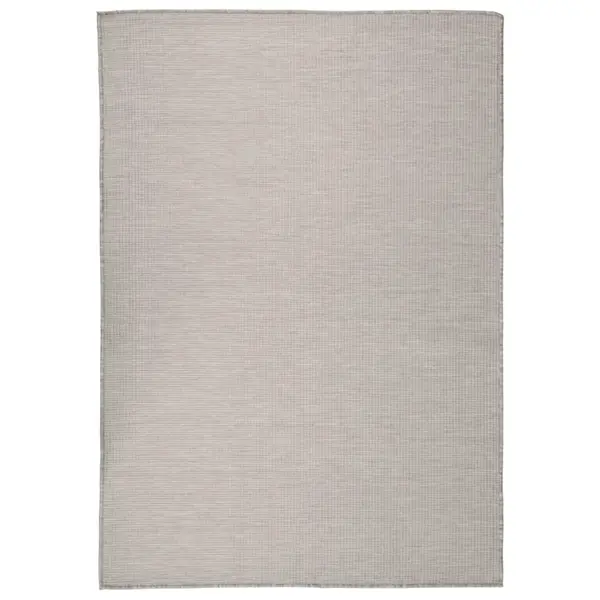 Gossi covor de exterior, gri taupe, 140x200 cm, tesatura plata