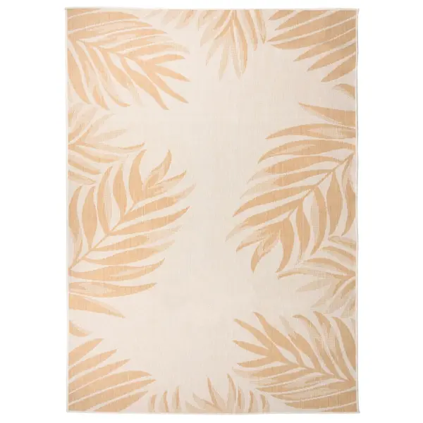 Gossi covor de exterior, model frunze, 200x280 cm, tesatura plata