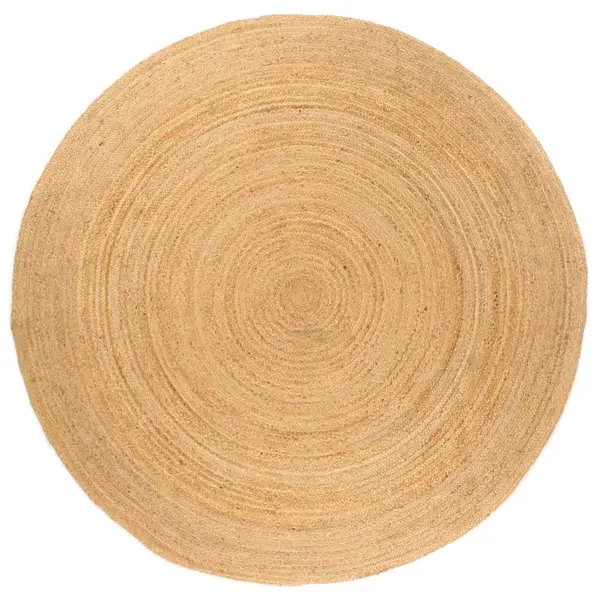 Gossi covor din iuta impletita, 210 cm, rotund
