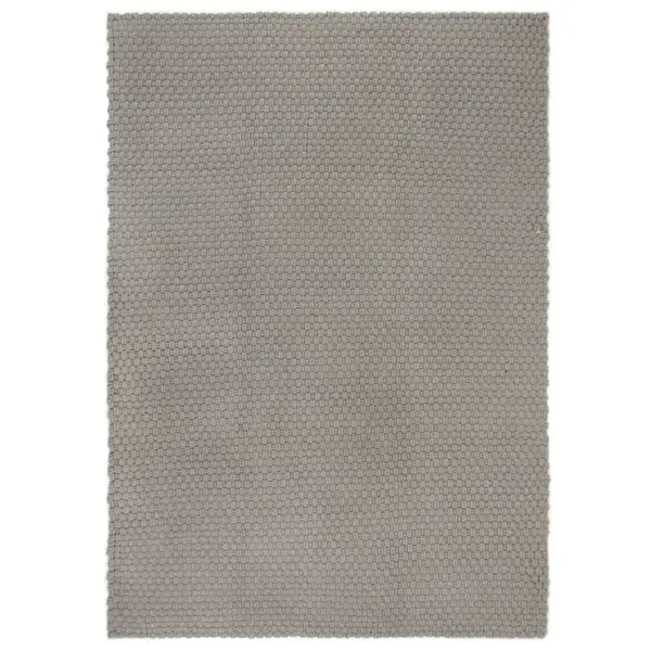 Gossi covor dreptunghiular, gri, 160x230 cm, bumbac
