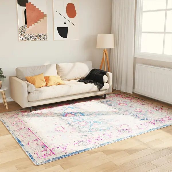 Gossi covor lavabil anti-alunecare, multicolor, 160x230 cm