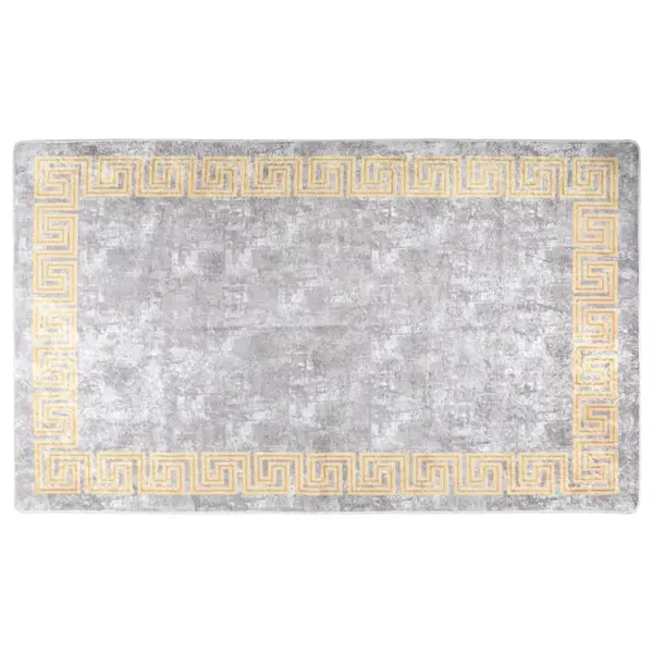 Gossi covor lavabil, gri, 120x180 cm, antiderapant