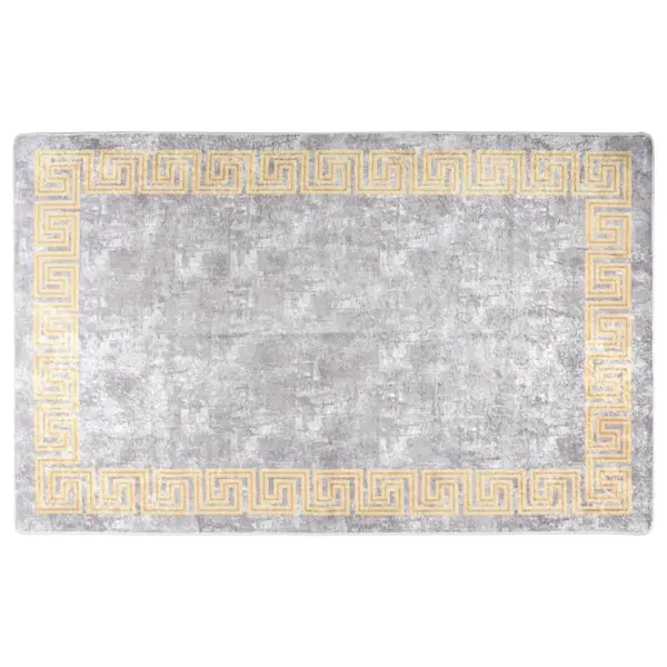 Gossi covor lavabil, gri, 80x150 cm, antiderapant