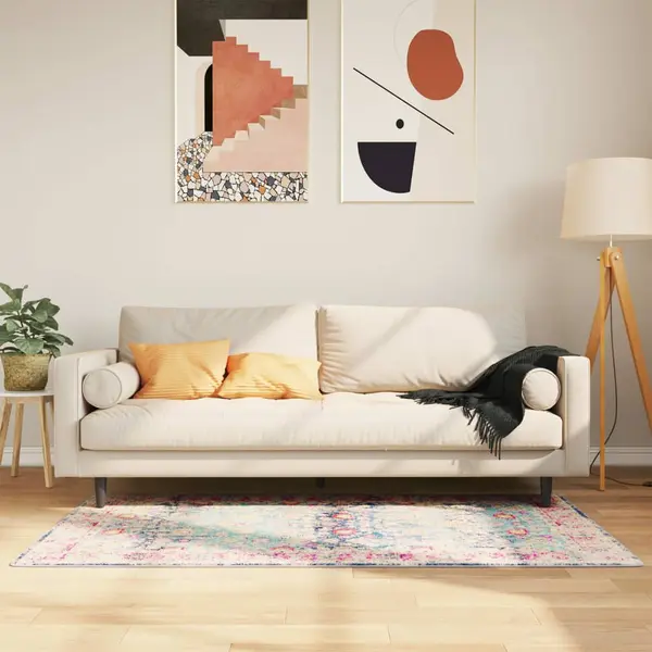 Gossi covor lavabil, multicolor, 80x150 cm, anti-alunecare