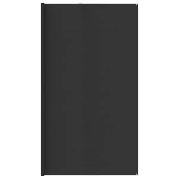 Gossi covor pentru cort, antracit, 400x800 cm, hdpe
