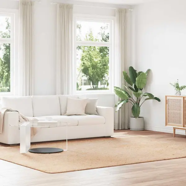 Gossi covor shaggy bej 240x340 cm poliester