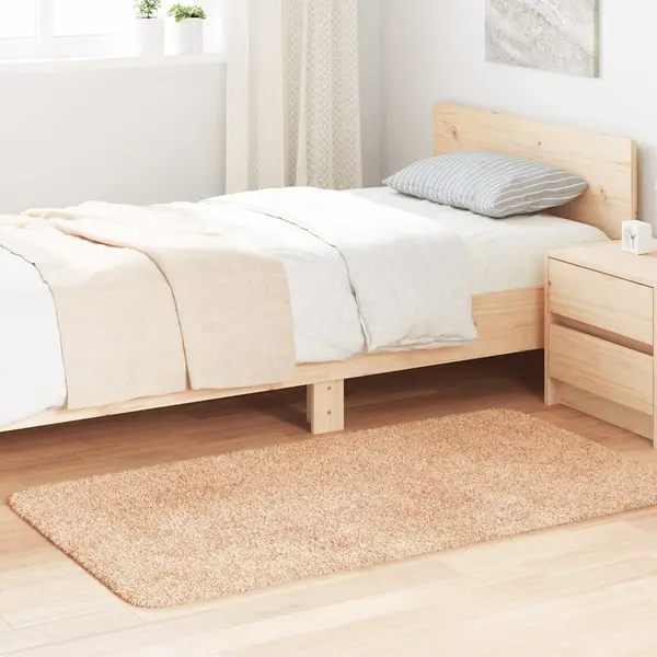 Gossi covor shaggy bej 80x150 cm poliester
