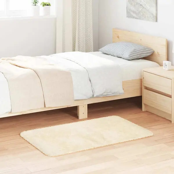 Gossi covor shaggy crem 60x100 cm poliester