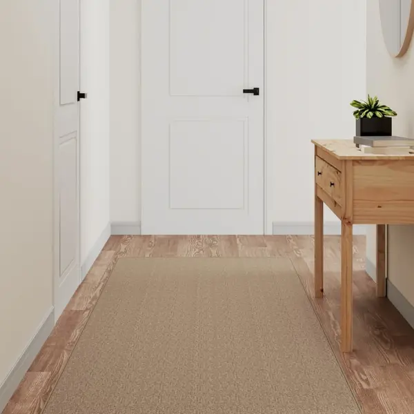 Gossi covor traversa aspect sisal, nisipiu, 80x300 cm