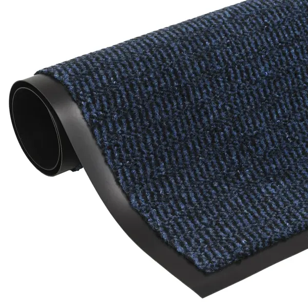 Gossi covoras cu smocuri, albastru, 60x150 cm