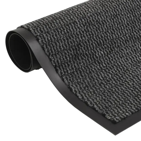 Gossi covoras cu smocuri, antracit, 60x150 cm