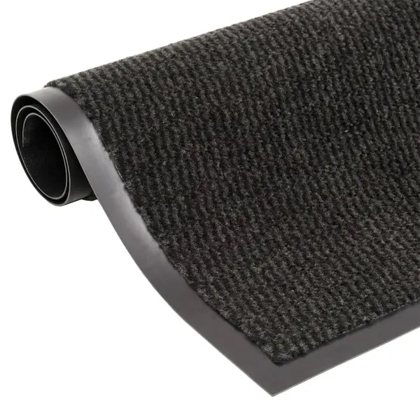 Gossi covoras cu smocuri, negru, 60x150 cm