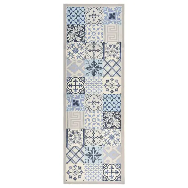 Gossi covoras de bucatarie, lavabil, mozaic, 60 x 180 cm