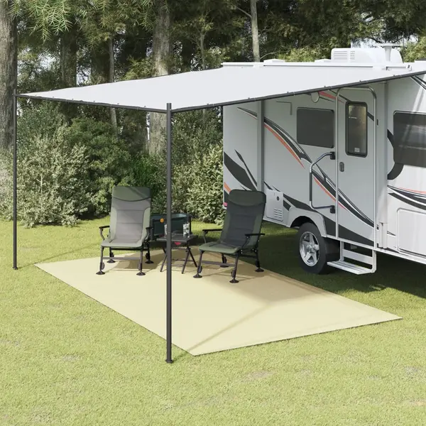 Gossi covoras de camping, crem, 4x2,5 m