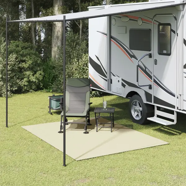 Gossi covoras de camping, crem, 4x2 m