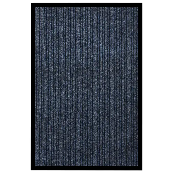 Gossi covoras de usa, albastru, 80x120 cm, cu dungi