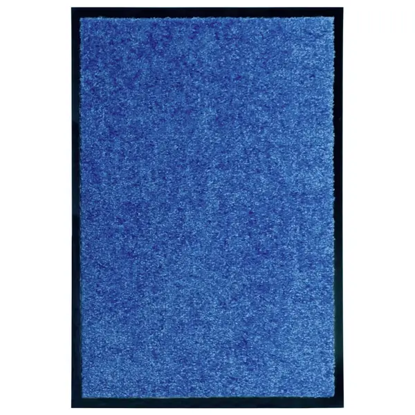 Gossi covoras de usa lavabil, albastru, 40 x 60 cm