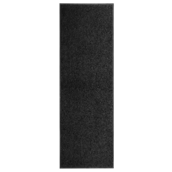 Gossi covoras de usa lavabil negru 60x180 cm