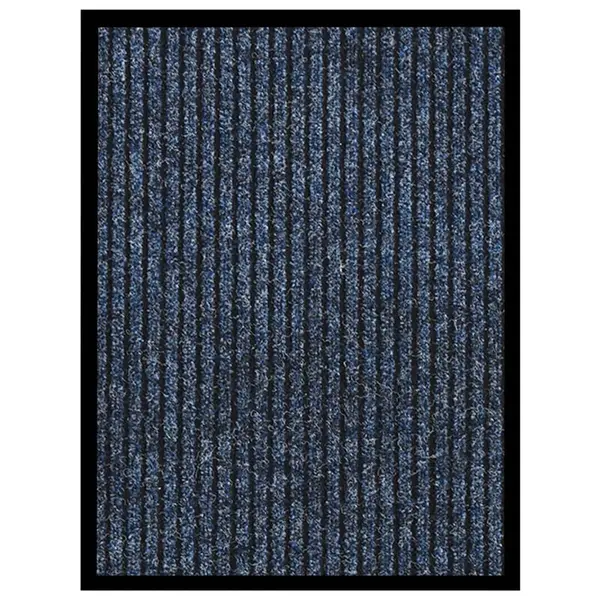 Gossi covoras intrare, albastru cu dungi, 40x60 cm