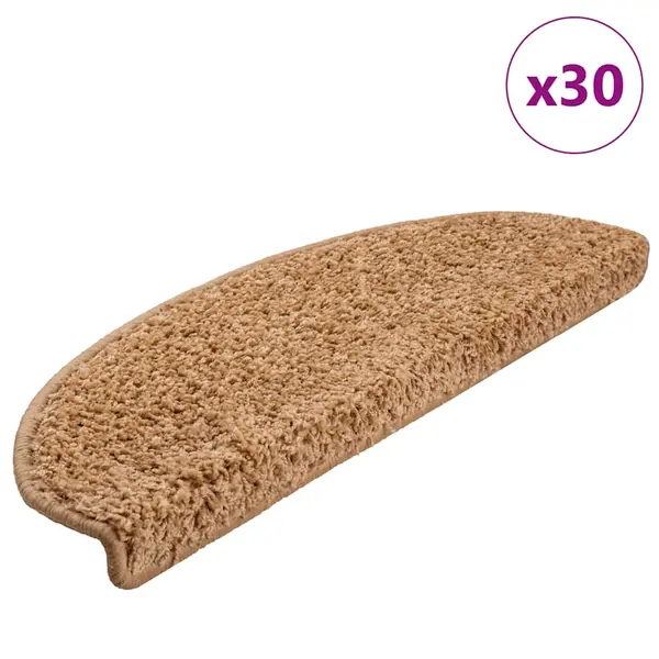 Gossi covorase scara 30 buc bej 65x21x4 cm