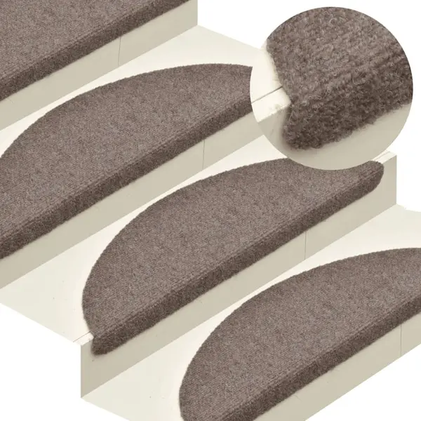 Gossi covorase scari autoadezive 5 buc. crem, 56x17x3 cm stil punch
