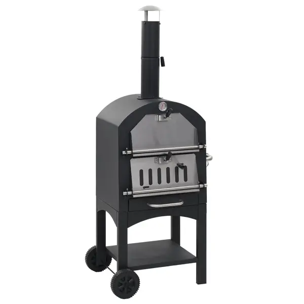 Gossi cuptor de pizza de exterior pe carbuni piatra de copt
