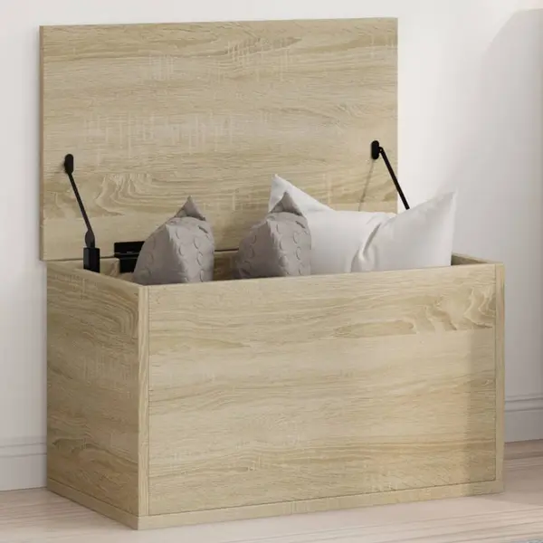Gossi cutie de depozitare, stejar sonoma, 60x35x35 cm, lemn prelucrat