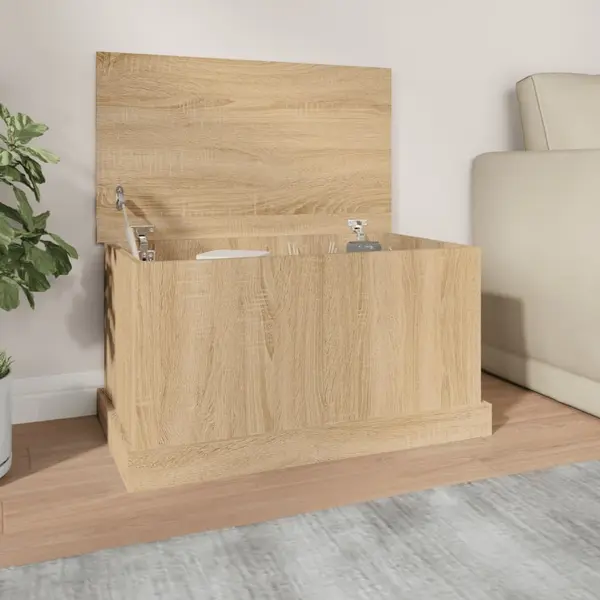 Gossi cutie de depozitare, stejar sonoma, 70x40x38 cm, lemn prelucrat