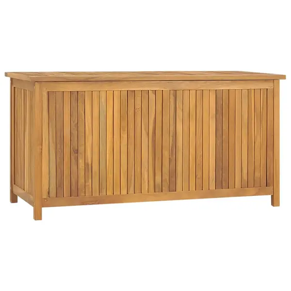 Gossi cutie de gradina, 114x50x58 cm, lemn masiv de tec