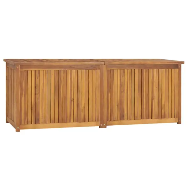 Gossi cutie de gradina, 150x50x55 cm, lemn masiv de tec