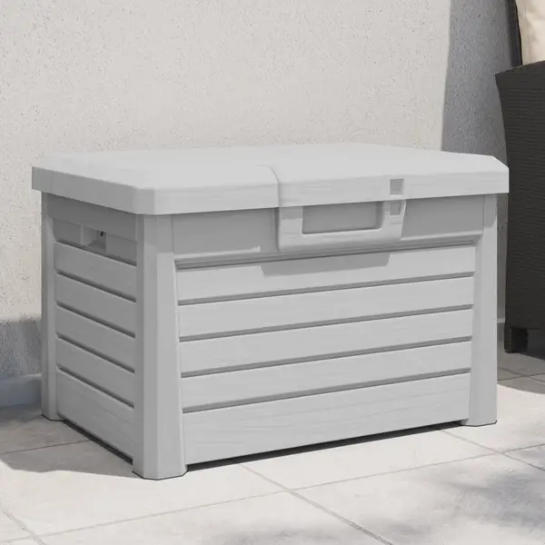 Gossi cutie de perne de exterior gri 73x50,5x46,5 cm polipropilena