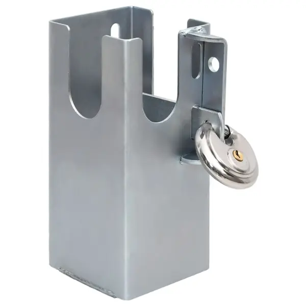 Gossi dispozitiv blocare carlig remorca argintiu 11x11x23,5 cm otel