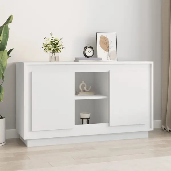 Gossi dulap, alb, 102x35x60 cm, lemn prelucrat