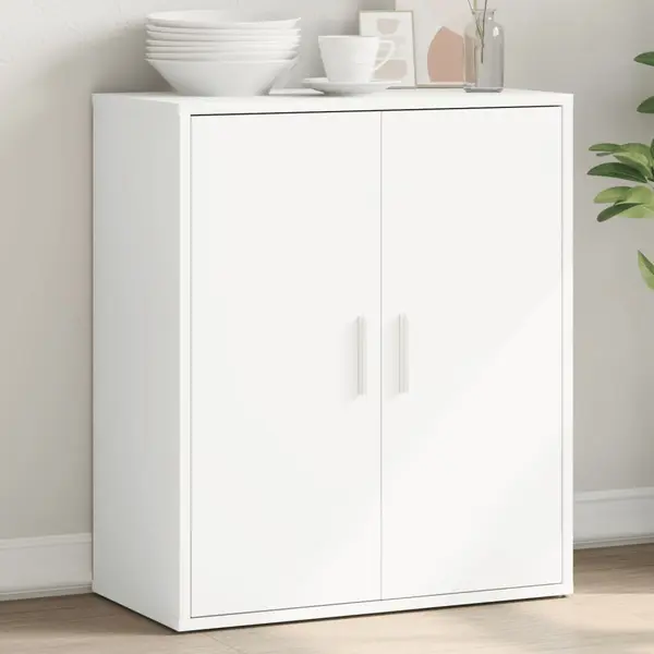 Gossi dulap, alb, 60x31x70 cm, lemn prelucrat
