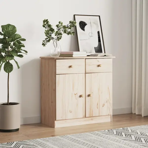 Gossi dulap alta, 77x35x73 cm, lemn masiv de pin