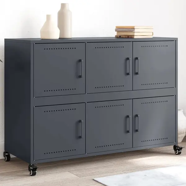 Gossi dulap, antracit, 100,5x39x72 cm, otel