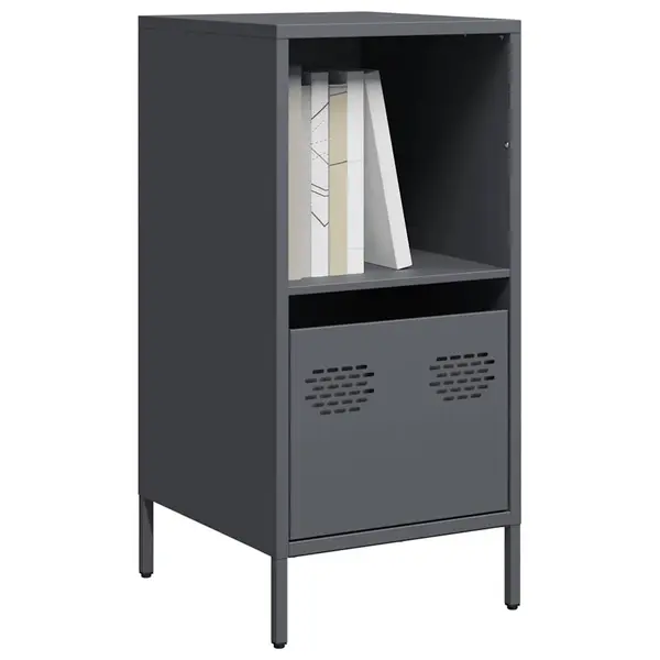 Gossi dulap, antracit, 35x39x73,5 cm, otel laminat la rece