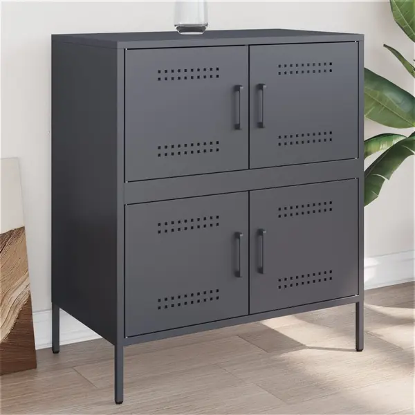 Gossi dulap, antracit, 68x39x79 cm, otel