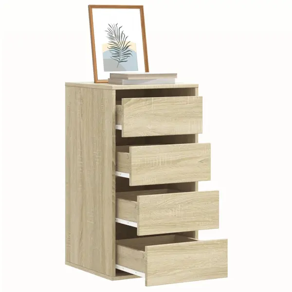 Gossi dulap colt cu sertare stejar sonoma 40x41x76 cm lemn prelucrat