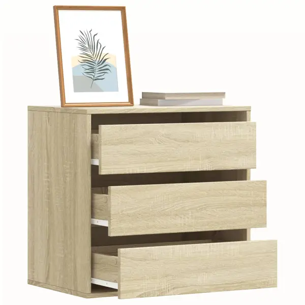 Gossi dulap colt cu sertare stejar sonoma 60x41x58 cm lemn prelucrat