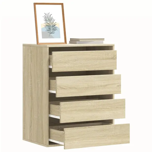Gossi dulap colt cu sertare stejar sonoma 60x41x76 cm lemn prelucrat