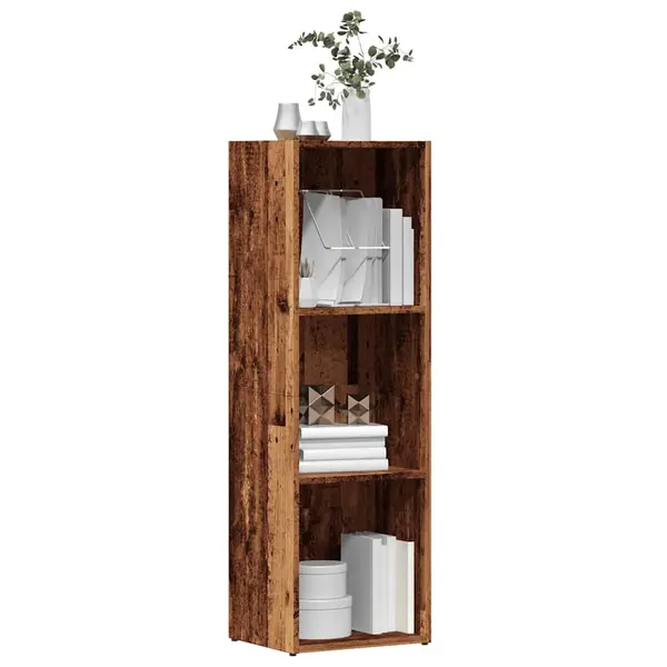 Gossi dulap cu carti din lemn vechi 36x30x114 cm din lemn prelucrat