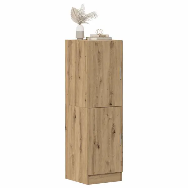 Gossi dulap de bucatarie stejar artizanal 38x41,5x131,5 cm lemn