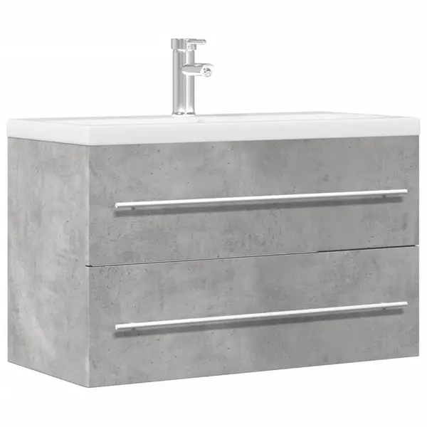 Gossi dulap de chiuveta stejar artizanal 80x38,5x48 cm lemn prelucrat