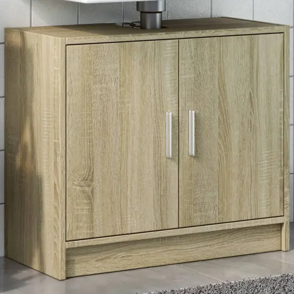 Gossi dulap de chiuveta, stejar sonoma, 63x29x55cm, lemn prelucrat